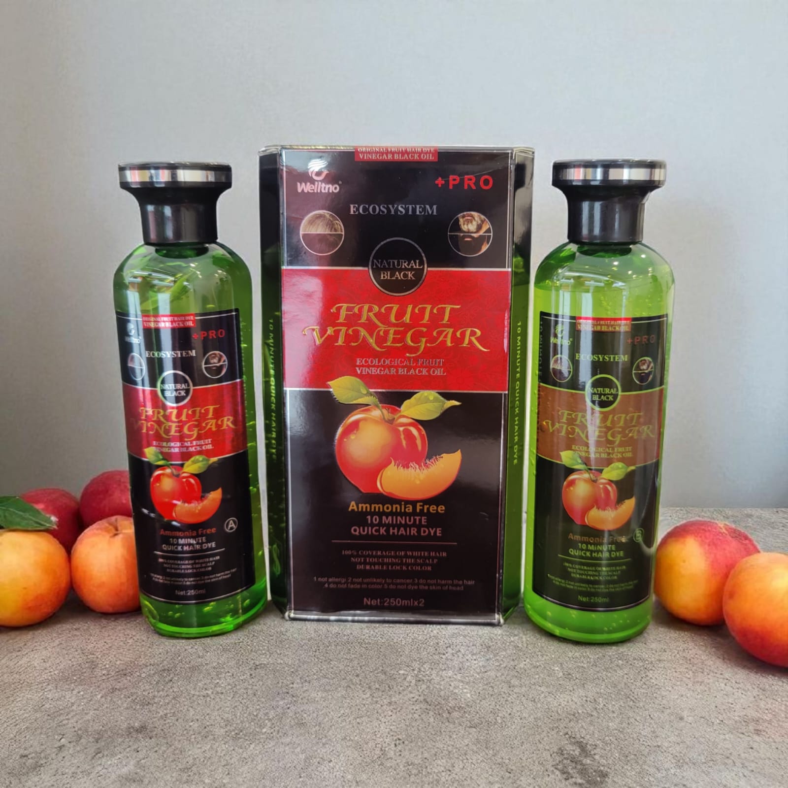 Fruit Vinegar Hair Color